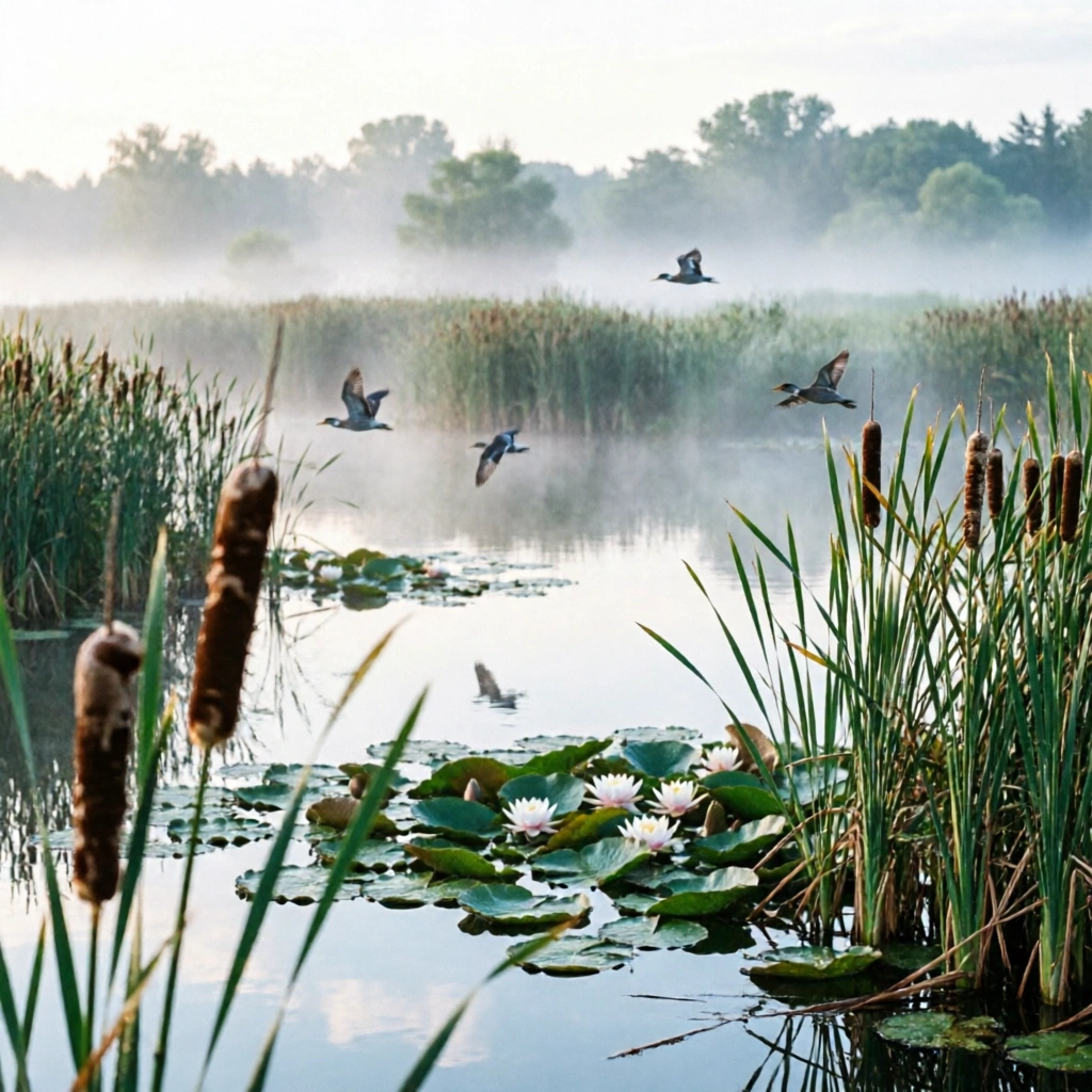 Wetlands as Living Filters