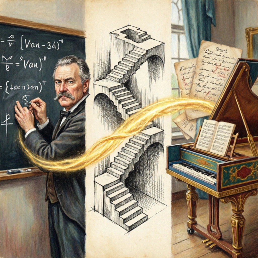 Gödel, Escher, Bach — Three Pillars