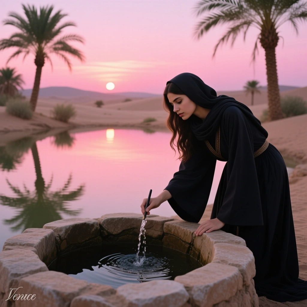Fatima At The Oasis