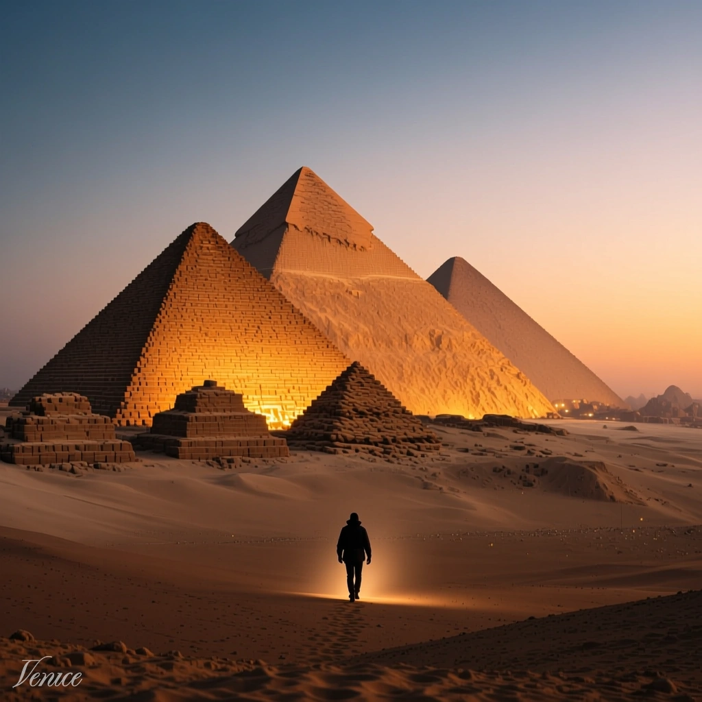Circular Ending To Pyramids