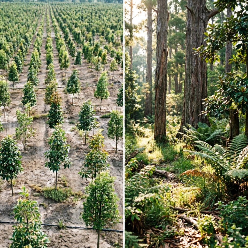 Plantations Are Not Forests
