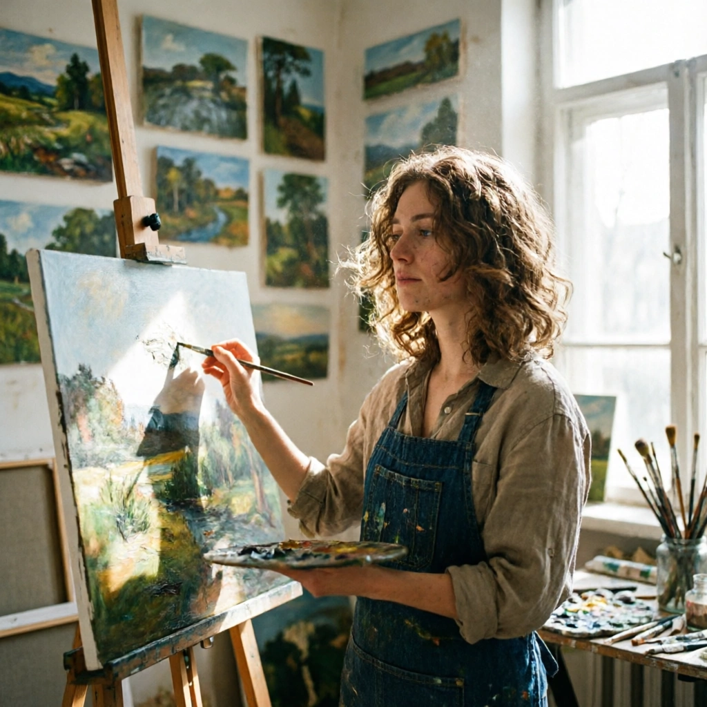 Artist's Non-Linear Vision