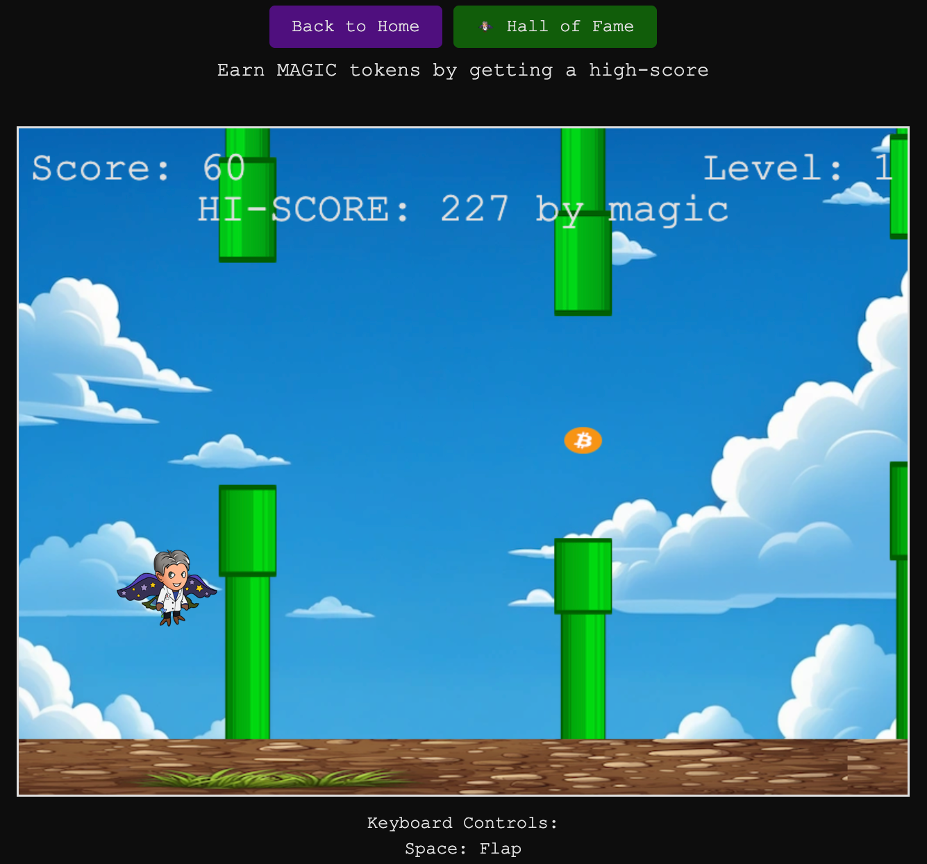 Flappy Magic Game
