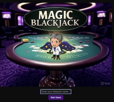 Magic Blackjack Game